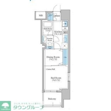 ブランシエスタ泉の物件間取画像